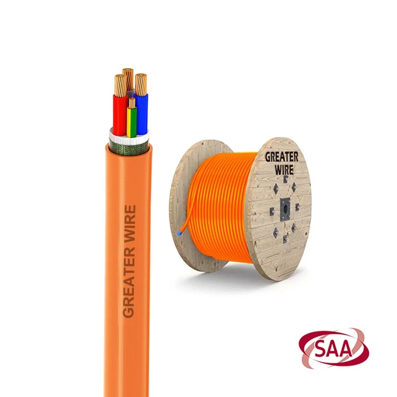 450/750V V-90 PVC Orange Circular Cable