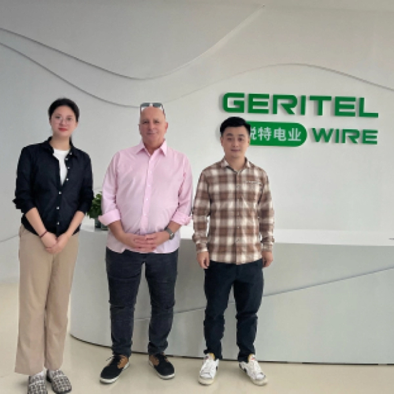 Australian Clients Tour GERITEL Cable Factory for Orange Circular Cable