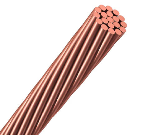 bare copper wire