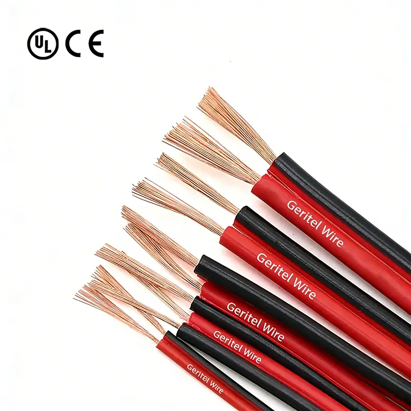 Red and Black Speaker wire