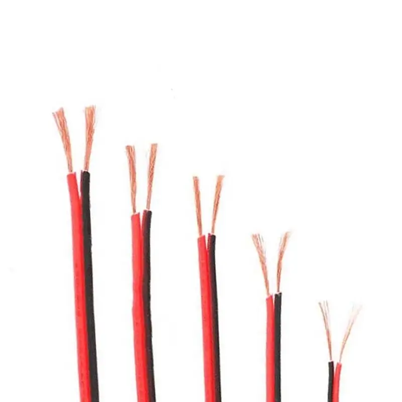red and black speaker cable