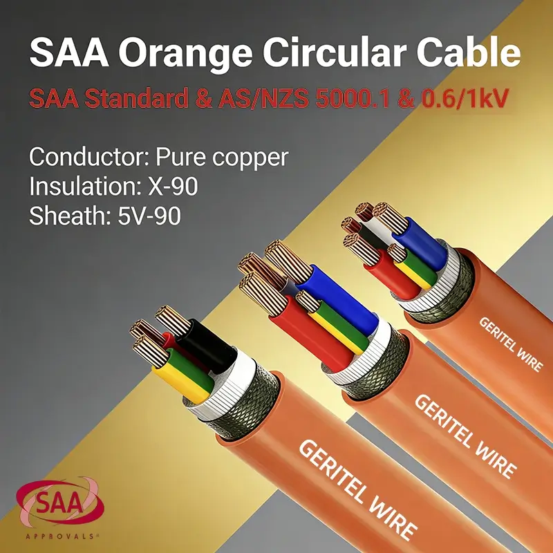 Why Orange Power Cables Are Widely Used in Australian Construction Projects