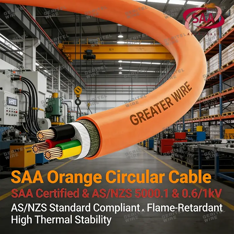 Why Industrial Facilities Prefer 0.6/1kV Orange Power Cables