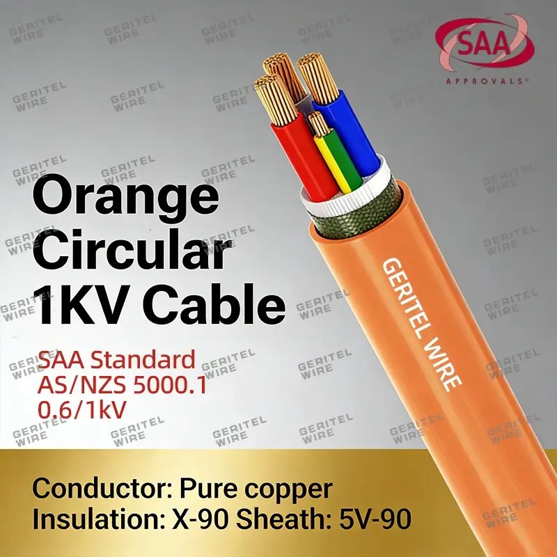 Can Orange Power Cables Be Used in Cable Trays and Conduits?