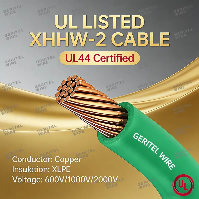 XHHW electrical wire for buildings