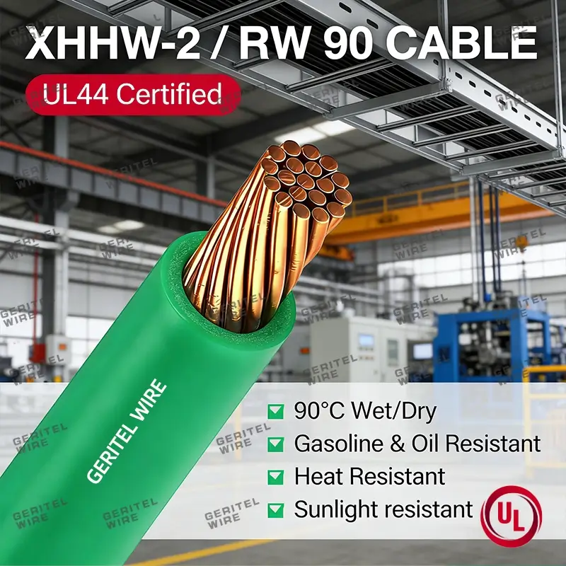 XHHW electric power cable 600V rated