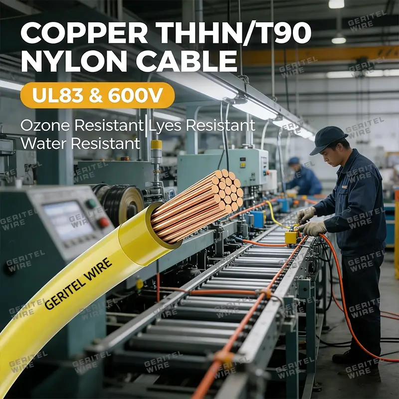 THHN wire for conduit installation