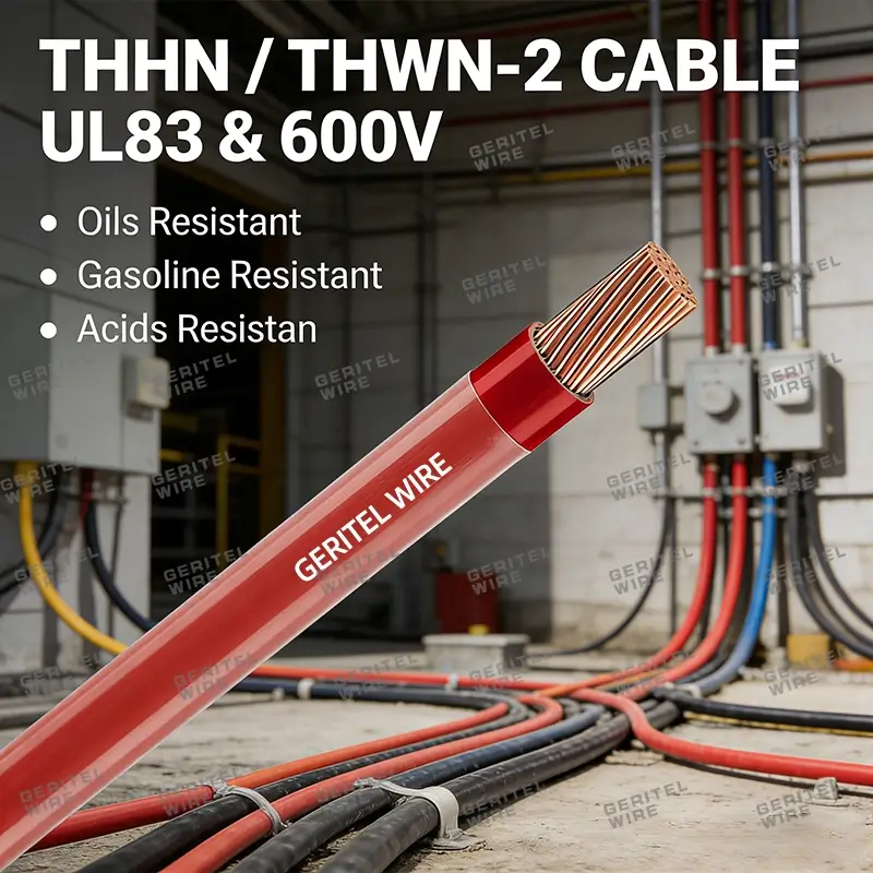 THWN-2 power cable 90C wet rated