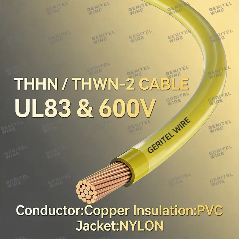 THWN-2 building wire wet location THWN-2 power cable 90C wet rated