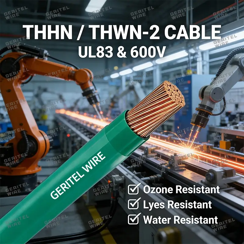 THHN electrical wire nylon jacket