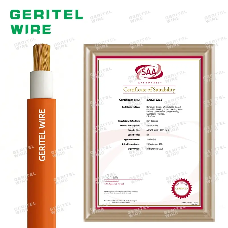 saa cable 4 core 70mm2