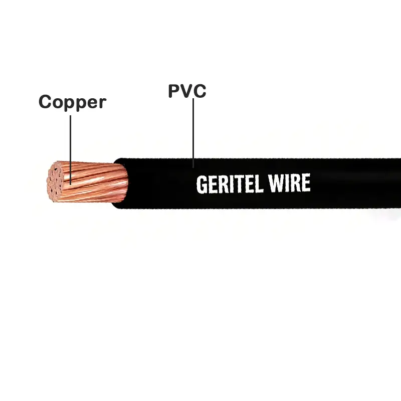 THW cable for conduit installation