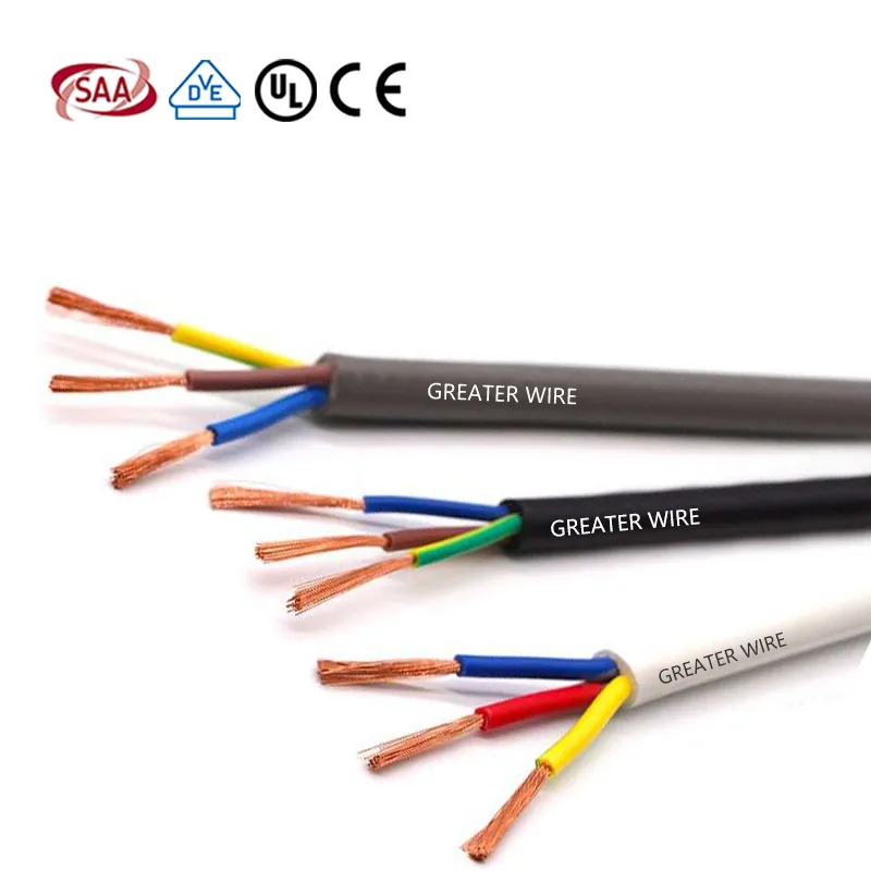 control cables RVV 4×2.5mm².