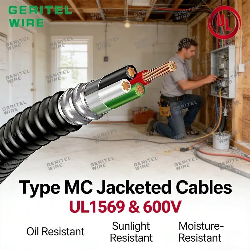 How to Select PVC Jacketed MC Cable for Commercial Buildings？