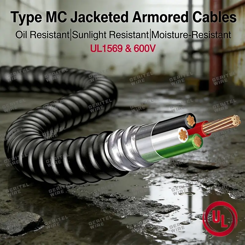 How PVC Jacketed MC Cable Helps Protect Conductors in Harsh Locations