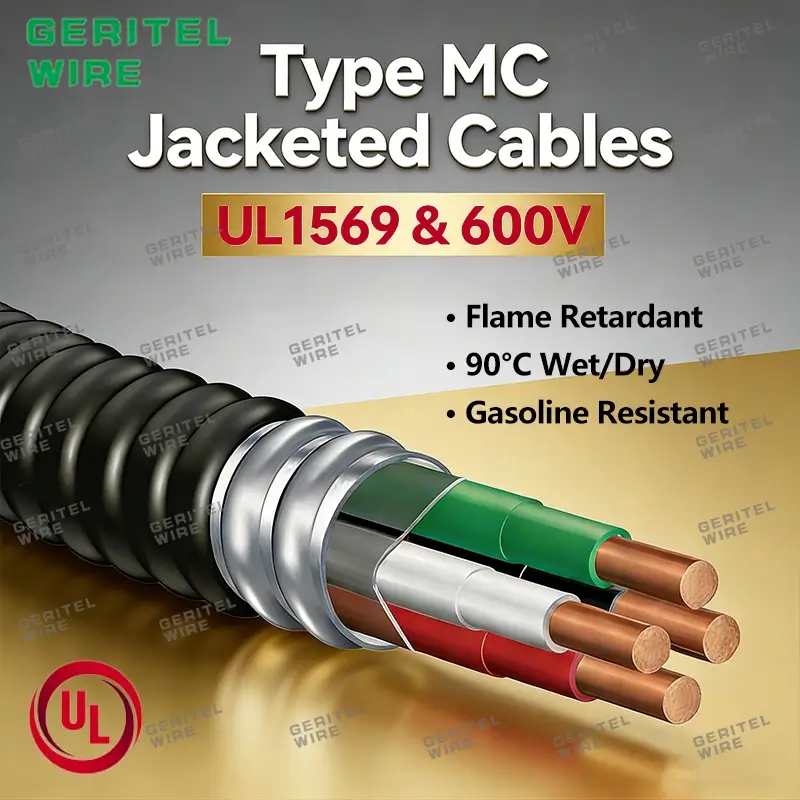 PVC Coated MC Cable: Construction, Ratings, and Typical Uses