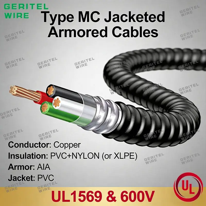 What Does “PVC Jacketed” Mean in MC Cable Specifications?