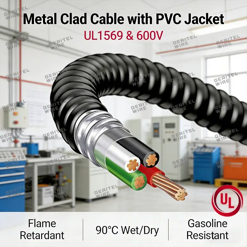 8/3 PVC Jacketed MC Cable with THHN/THWN-2: Features, Ratings, and Applications