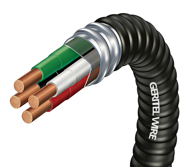 THHN THWN-2 PVC jacketed MC cable