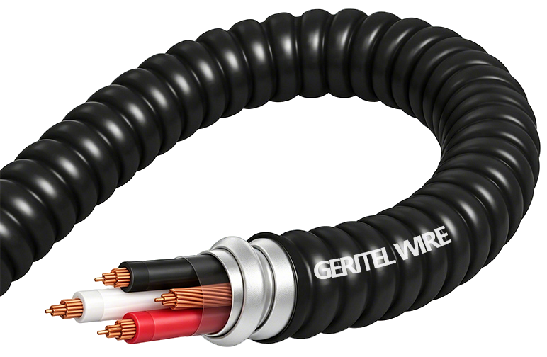 Type MC cable PVC jacket
