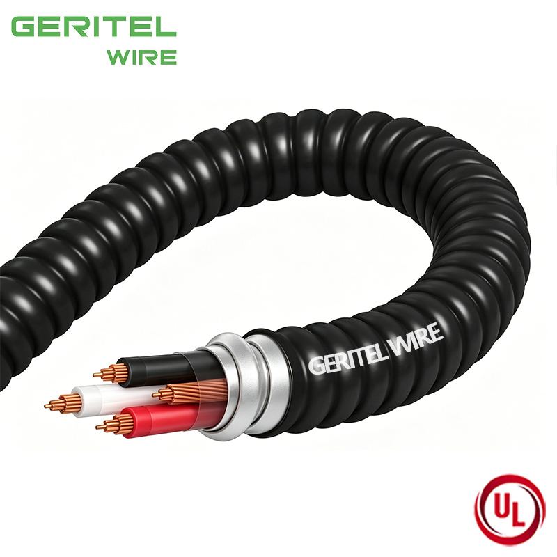 PVC jacketed MC cable manufacturer