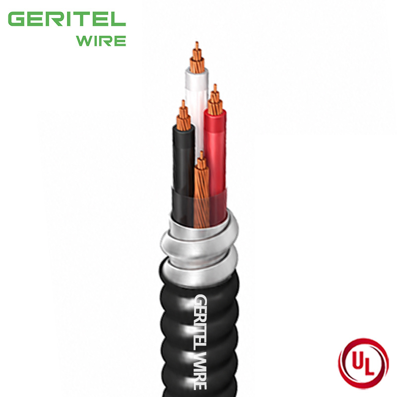 PVC jacketed MC-PCS cable