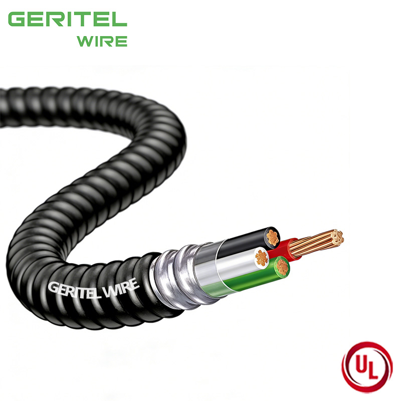 2 AWG XHHW/XHHW-2 PVC jacketed MC cable