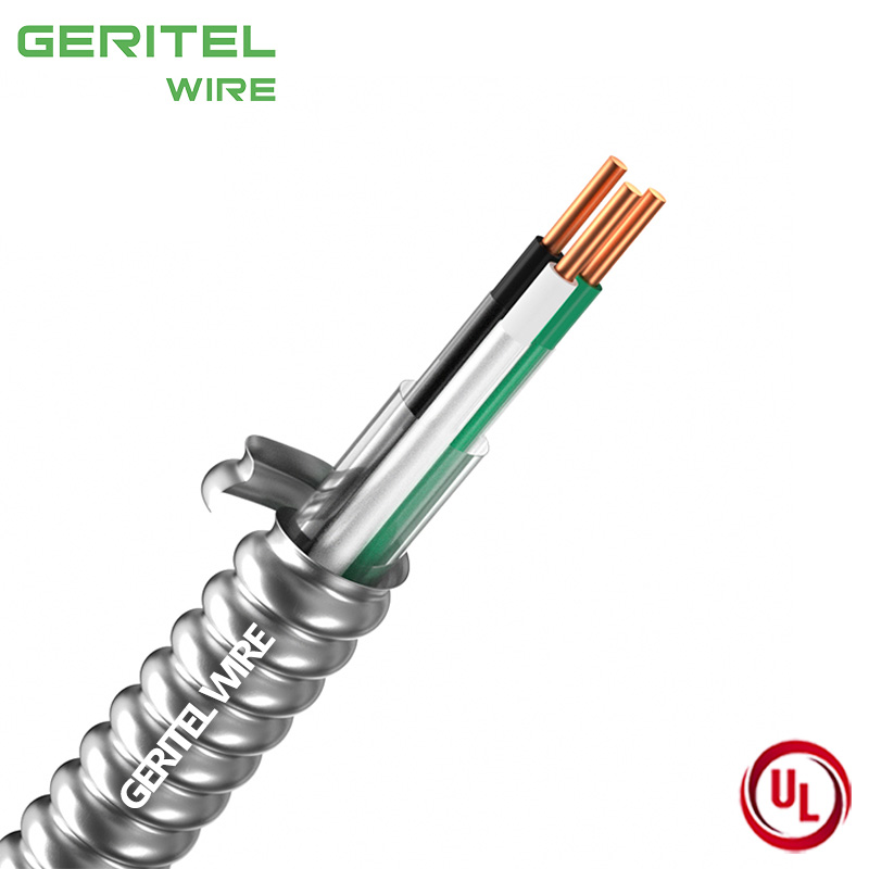 3 AWG COPPER THHN/THWN-2 INSULATED PVC jacketed MC cable
