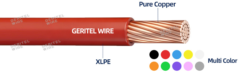 UL 44 Copper XHHW-2 Wire for manufacturing plant feeder wiring