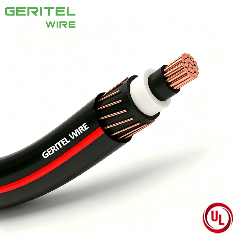 copper compact copper conductor MV cable
