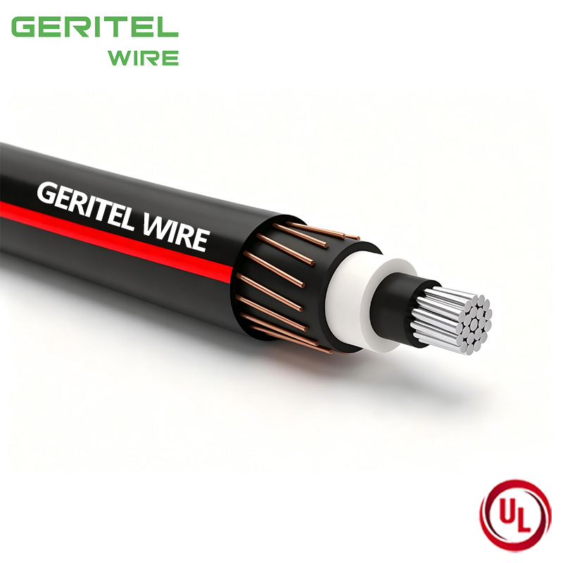 aluminum cable with concentric neutral
