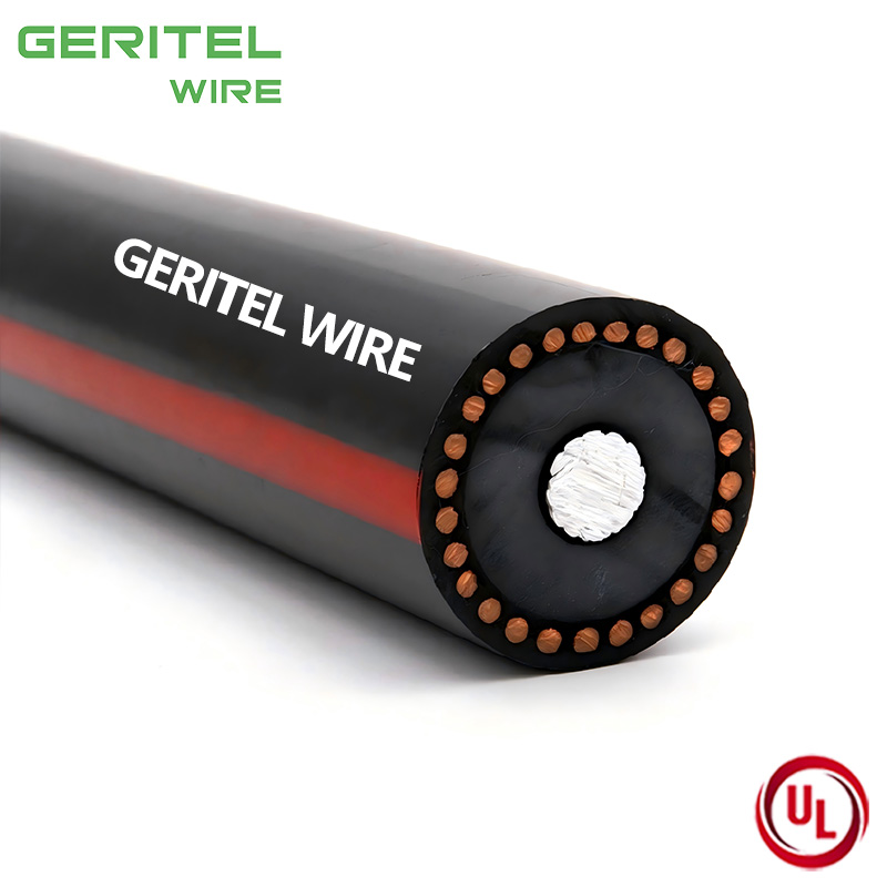 copper neutral wires primary cable
