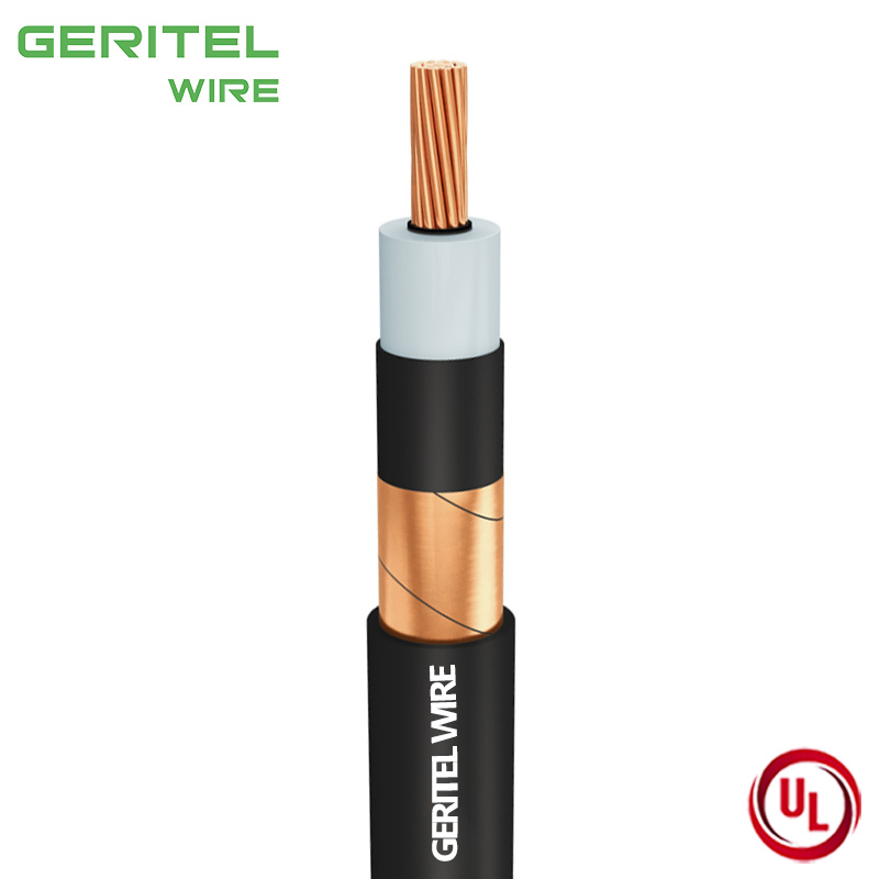 copper PVC jacket cable tray MV cable





