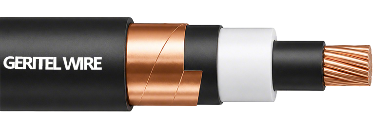 PVC jacket medium voltage power cable