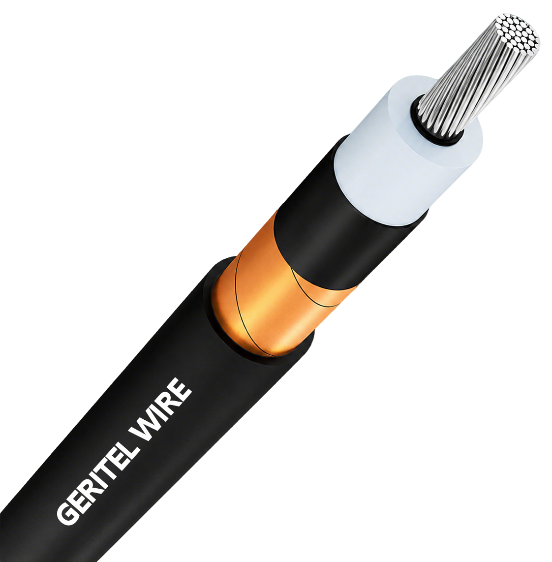 5kV Aluminum EPR Copper Tape Shield PVC Cable